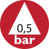 0,5 bar
